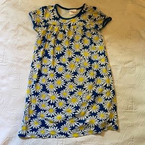 Hanna Andersson Girl’s Cotton Daisy Dress. Size 140 (10). VGUC.